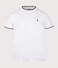 Classic Fit Stretch Mesh T-Shirt: 002 White 