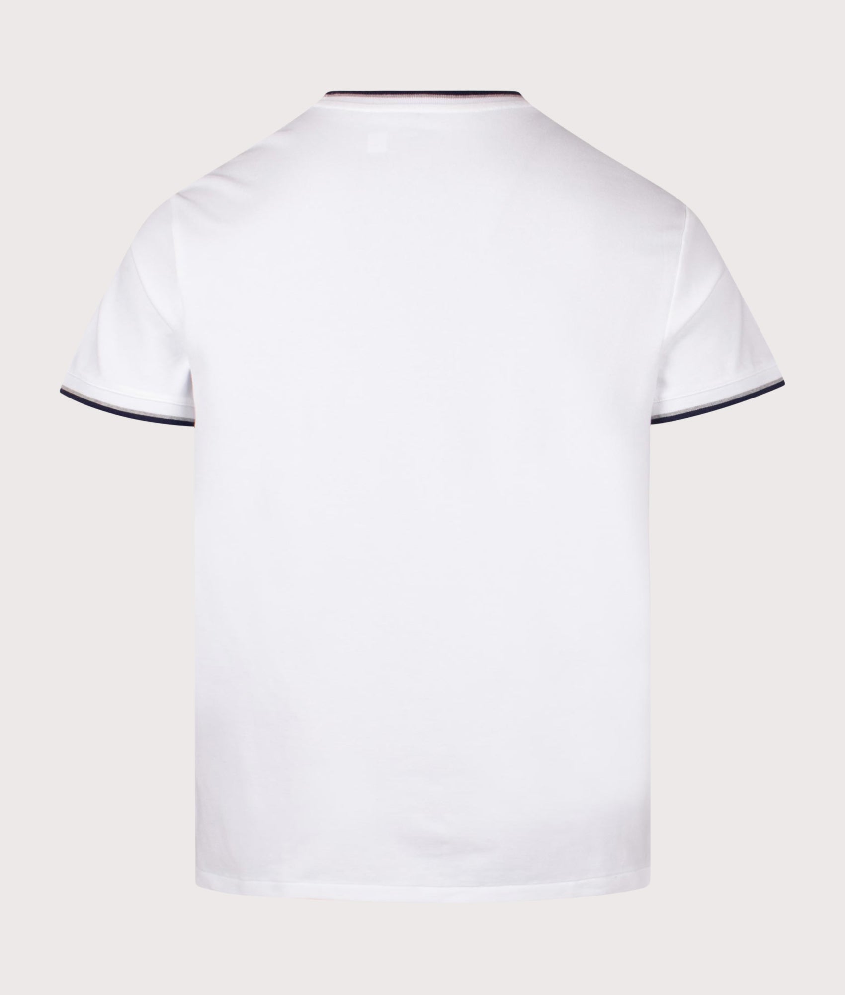 Polo Ralph Lauren Classic Fit Mesh T-Shirt in White at EQVVS Menswear. Back shot.