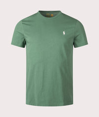 Custom Slim Fit Jersey T-Shirt: 422 Antique Green/Antique Cream PP 