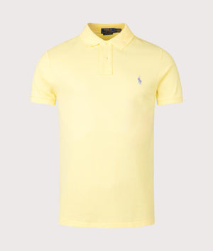 Custom Slim Fit Mesh Polo Shirt
