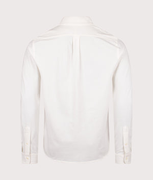 Relaxed Fit Featherweight Mesh Shirt. Shot by EQVVS. Back shot. 