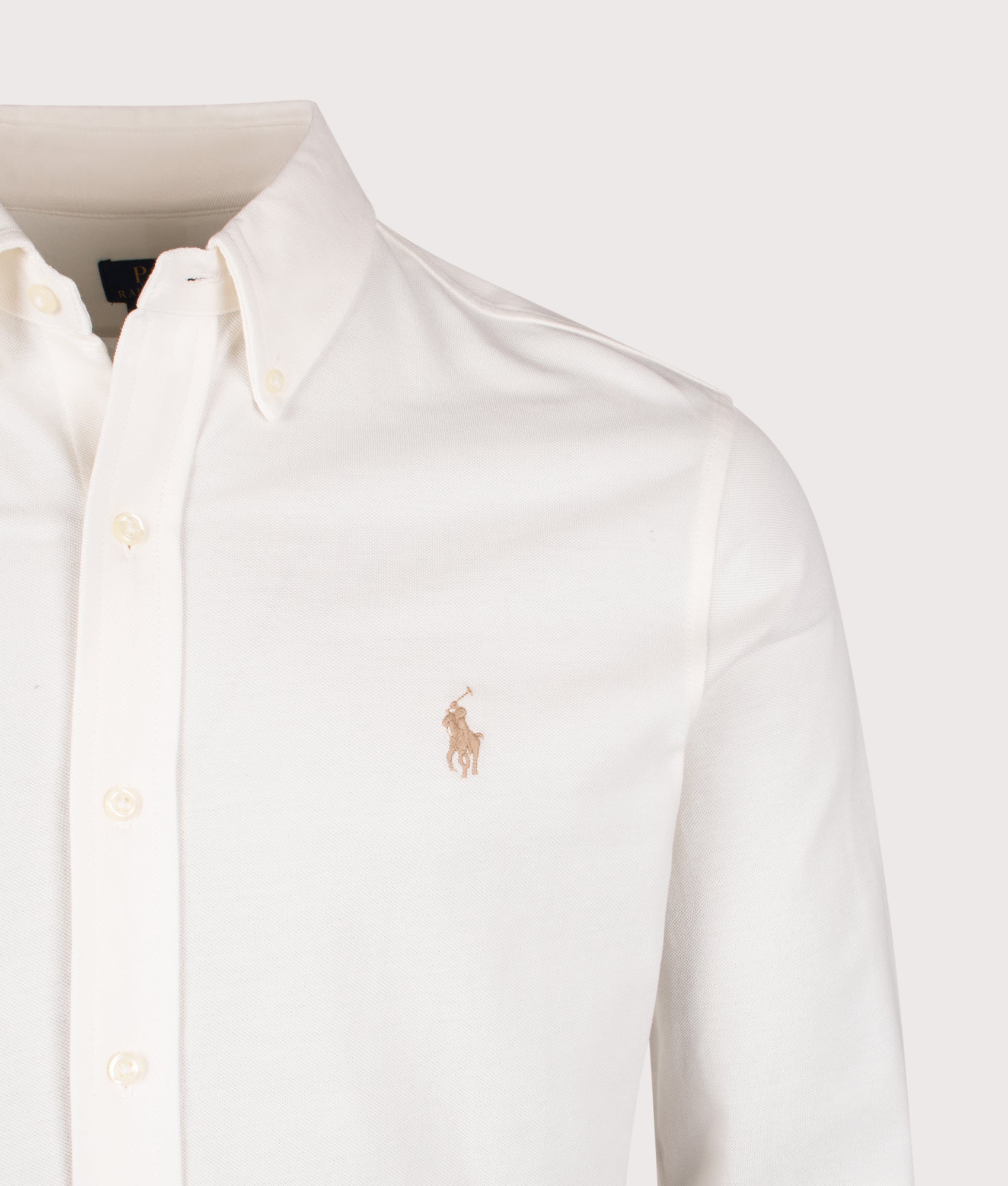 Relaxed Fit Featherweight Mesh Shirt. Shot by EQVVS. Detail shot. 