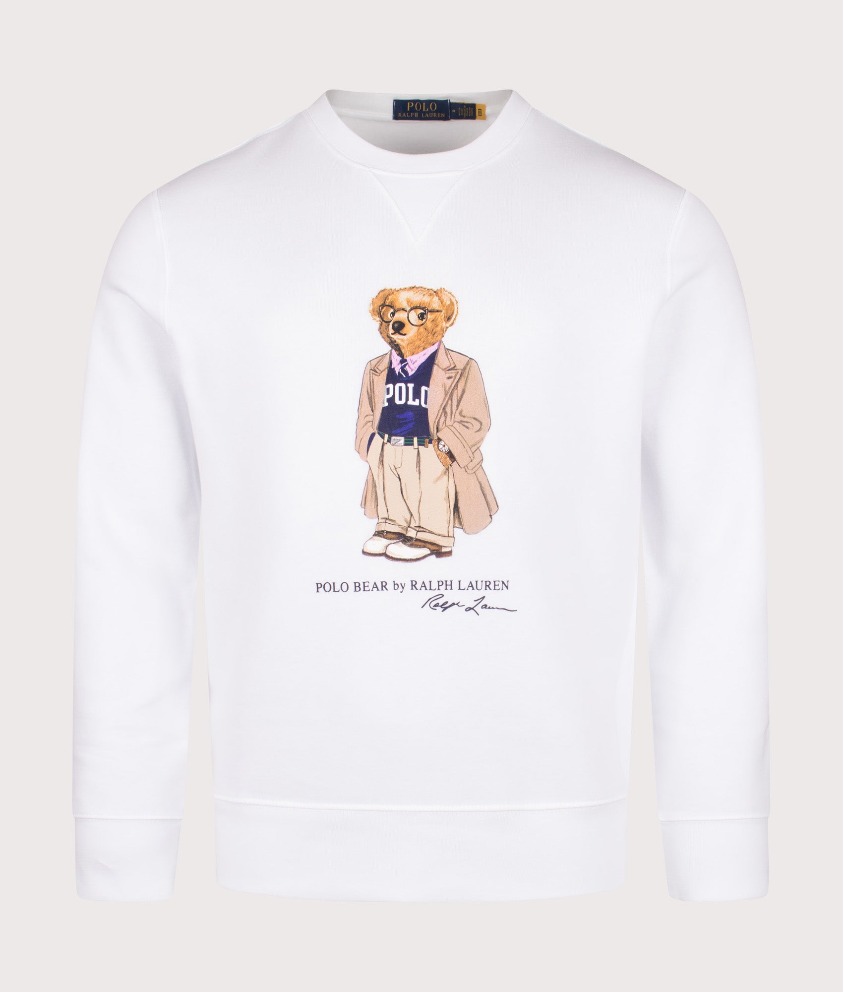 Polo Bear Sweatshirt. Shot by EQVVS. Front shot.