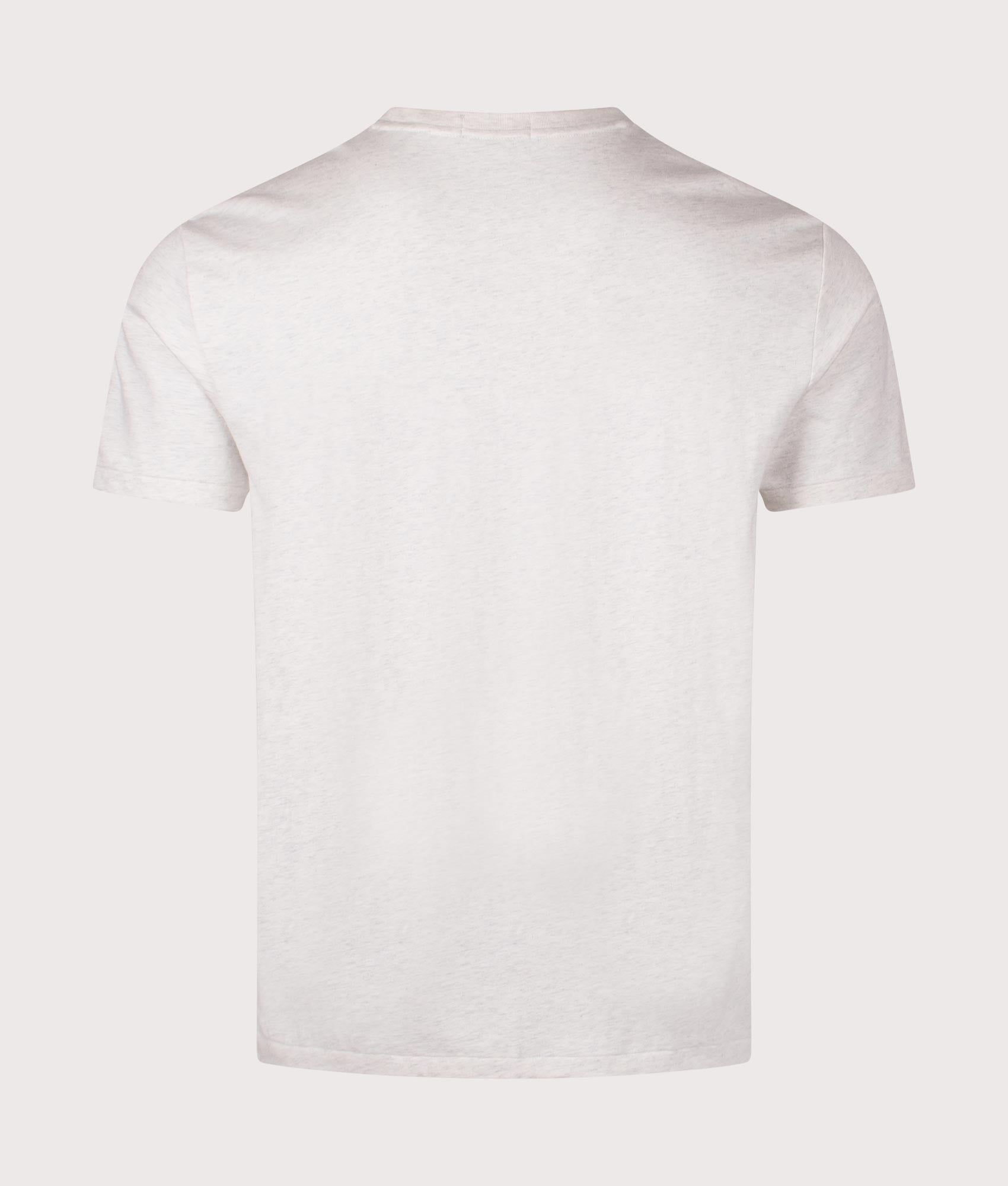Polo Ralph Lauren Classic Fit Embroidered T-Shirt in Soho Heather. Shot at EQVVS. 