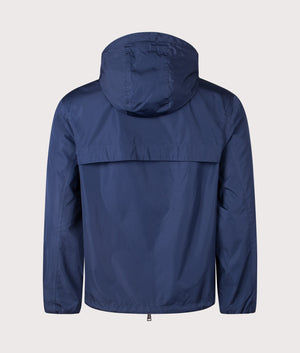 Lightweight Hooded Jacket. Shot by EQVVS. Back shot.