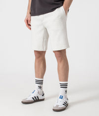 Regular Fit Double Knit Athletic Sweat Shorts: 022 Soho Heather 