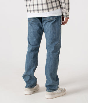 Straight Fit Hampton Jeans by Polo Ralph Lauren in Stanton Wash. Shot by EQVVS. Back shot.