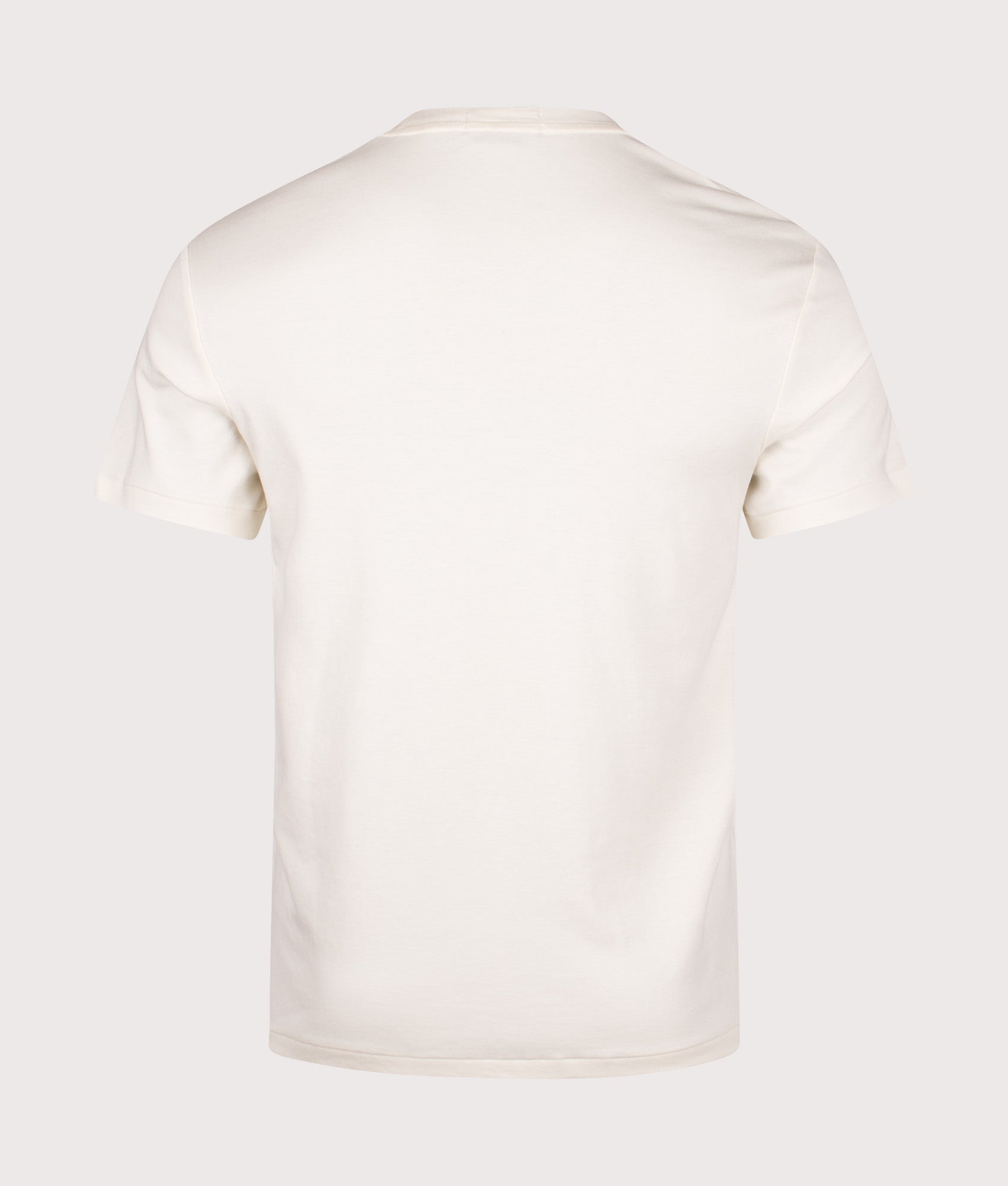 Custom Slim Fit Cotton T-Shirt. Shot by EQVVS. Back shot.