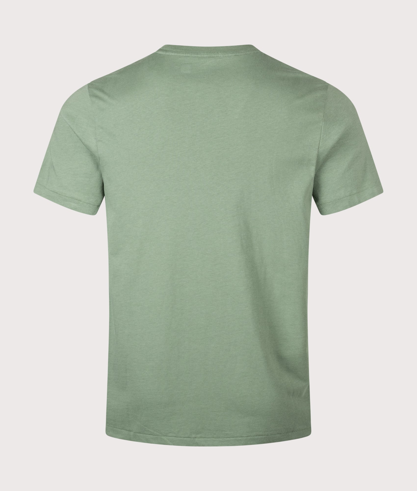 Classic Fit Jersey Pocket T-Shirt in Fatigue. | 100% Cotton | Polo Ralph Lauren | Shot at EQVVS | Back shot