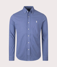 Relaxed Fit Featherweight Mesh Shirt: 143 Capri Blue 