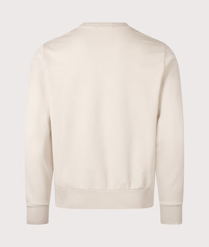 Polo Ralph Lauren, Loopback Terry Sweatshirt, Stoneware Grey,  Eqvvs Menswear, back shot angle