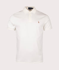 Custom Slim Fit Soft Cotton Polo Shirt: 168 Pale Cream 