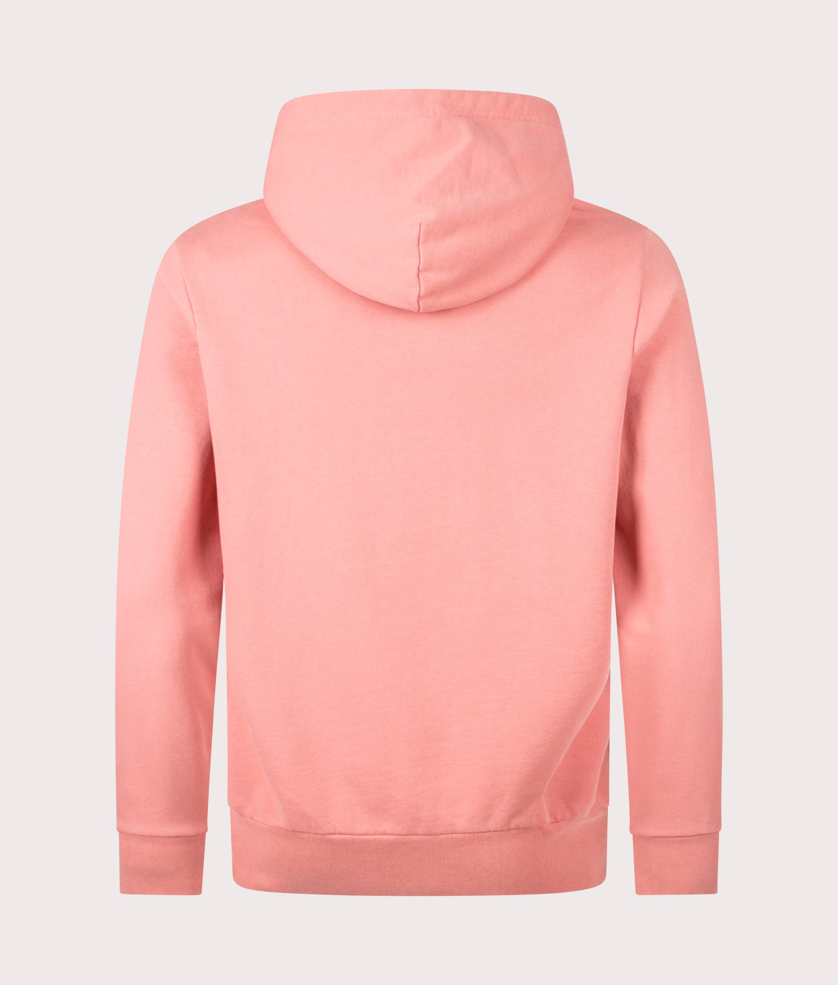 Loopback Fleece Hoodie by Polo Ralph Lauren in Desert Rose. Shot by EQVVS. Back shot.