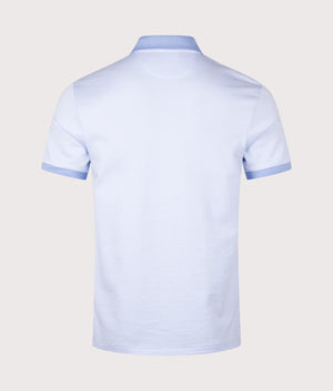 Custom Slim Fit Soft Cotton Polo Shirt. Shot by EQVVS. Back shot.
