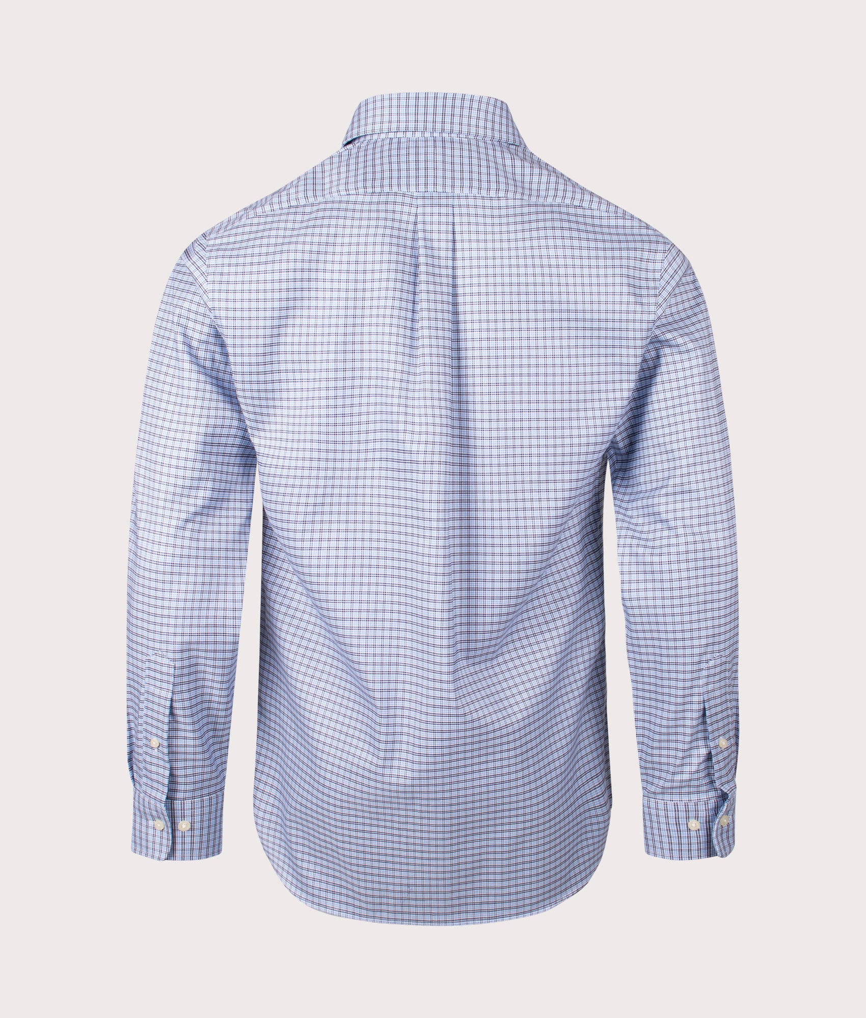 Custom Fit Gingham Pinpoint Oxford Shirt