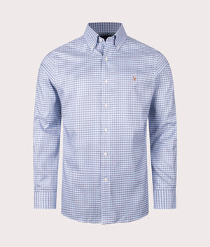 Custom Fit Gingham Pinpoint Oxford Shirt