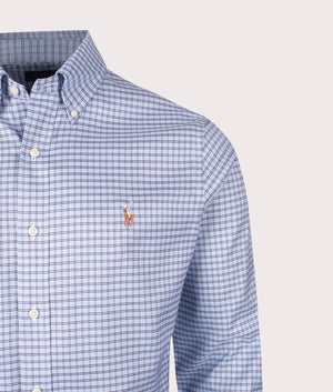 Custom Fit Gingham Pinpoint Oxford Shirt