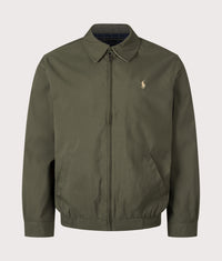 Twill Bi-Swing Lined Windbreaker: 003 Company Olive 