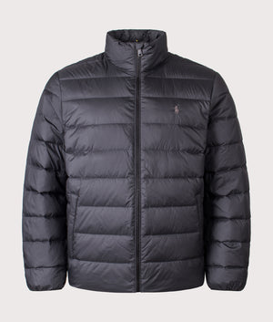 Colden Packable Matte Jacket in Polo Black | Polo Ralph Lauren | EQVVS | Front shot 