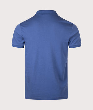 Custom Slim Fit Soft Cotton Polo Shirt. Shot by EQVVS.Back shot.