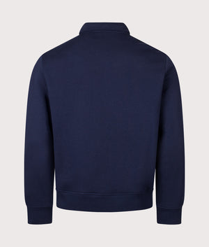RL Logo Collared Sweatshirt in Cruise Navy | Polo Ralph Lauren | EQVVS | Back shot 