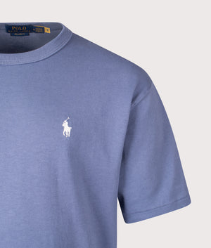 Relaxed Fit Logo Jersey T-Shirt. Shot by QVVS. Detail shot.