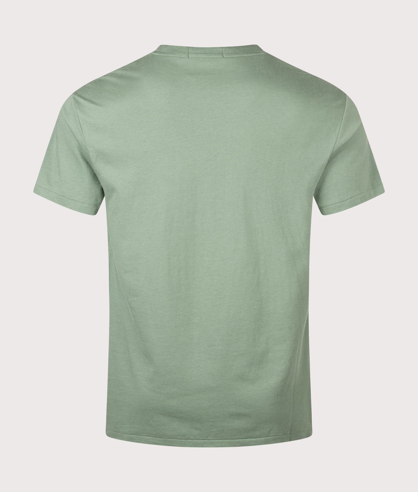 Classic Fit Embroidered T-Shirt in Fatigue | Polo Ralph Lauren | Shot at EQVVS | Back shot 