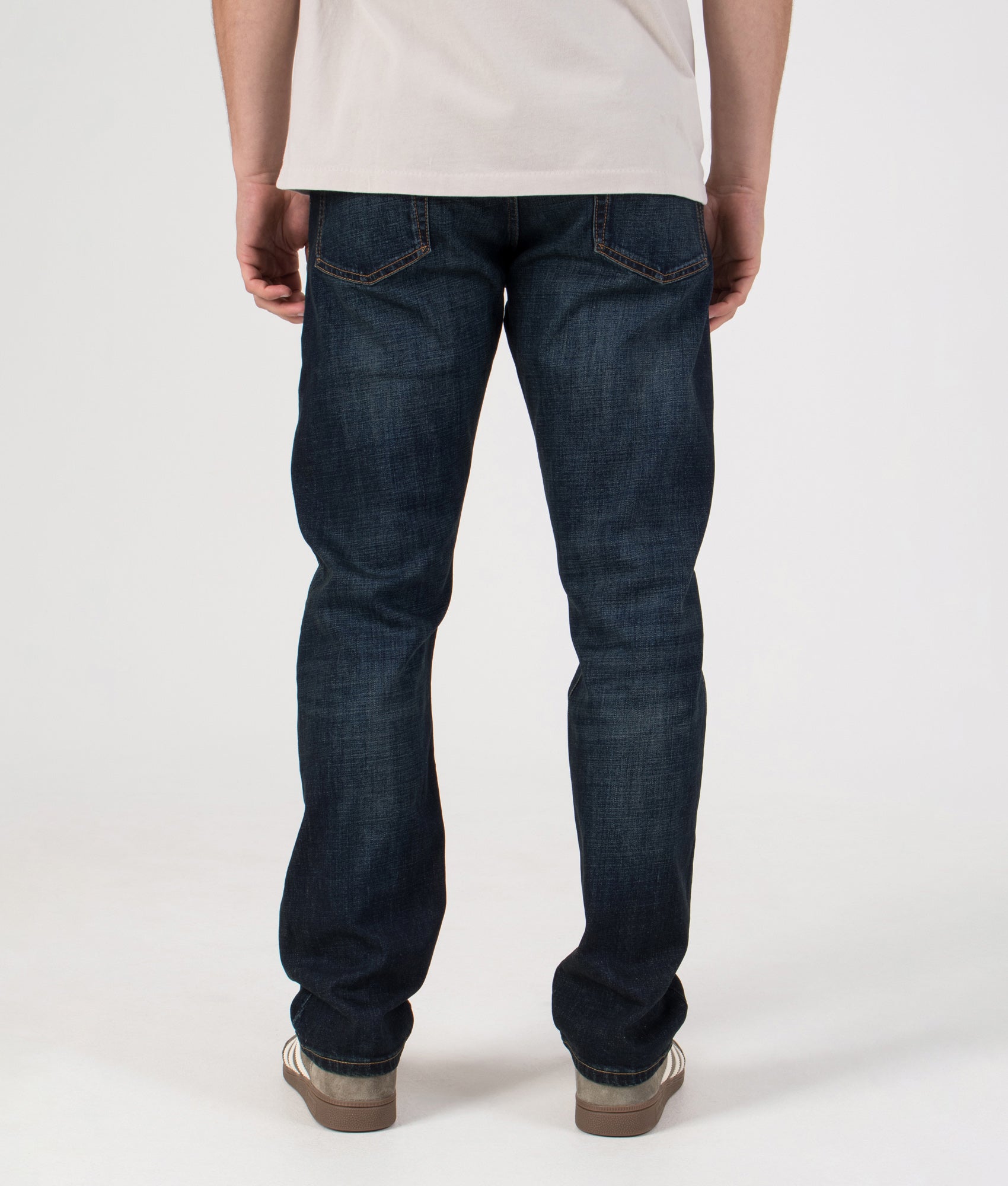 Polo Ralph Lauren Hampton Relaxed Straight stretch in Murphy Stretch at EQVVS Menswear. Back shot.