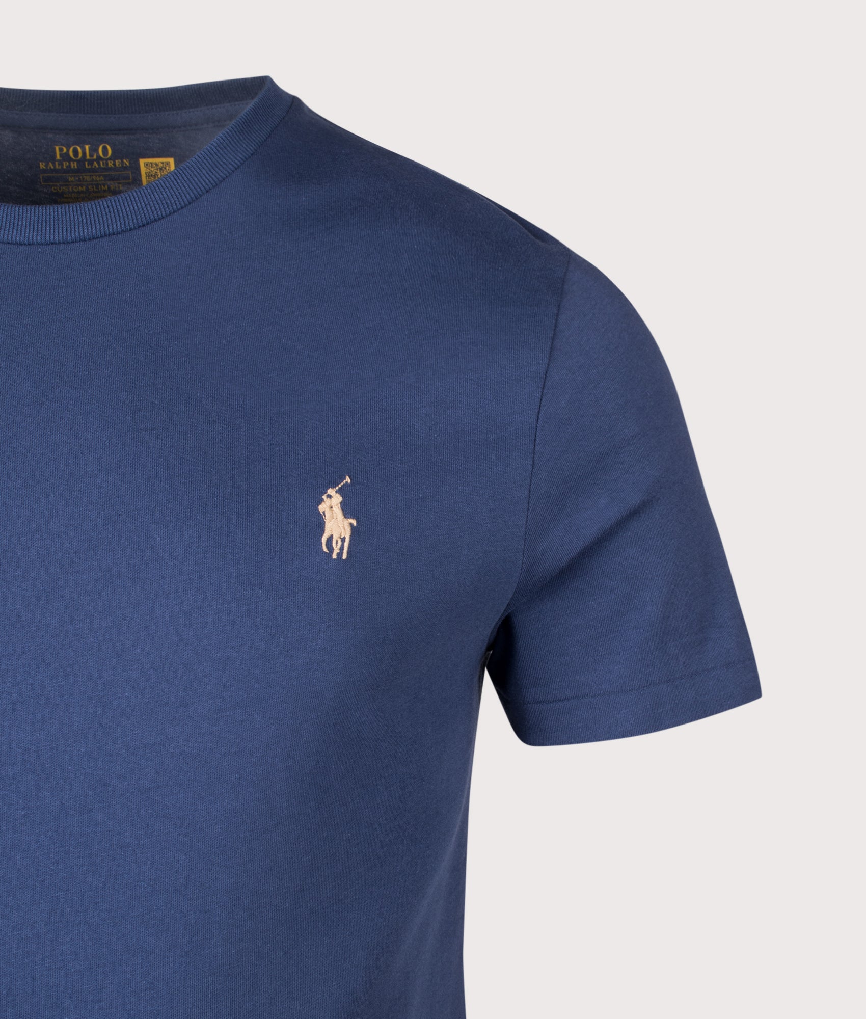 Custom Slim Fit Jersey T-Shirt. Shot by EQVVS. Detail shot.