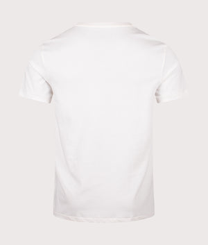 Polo Crest Jersey T-Shirt. Shot by EQVVS. Back shot.