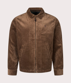 Polo Ralph Lauren Wynton Corduroy Jacket in Pale Russet at EQVVS Menswear. Front shot.