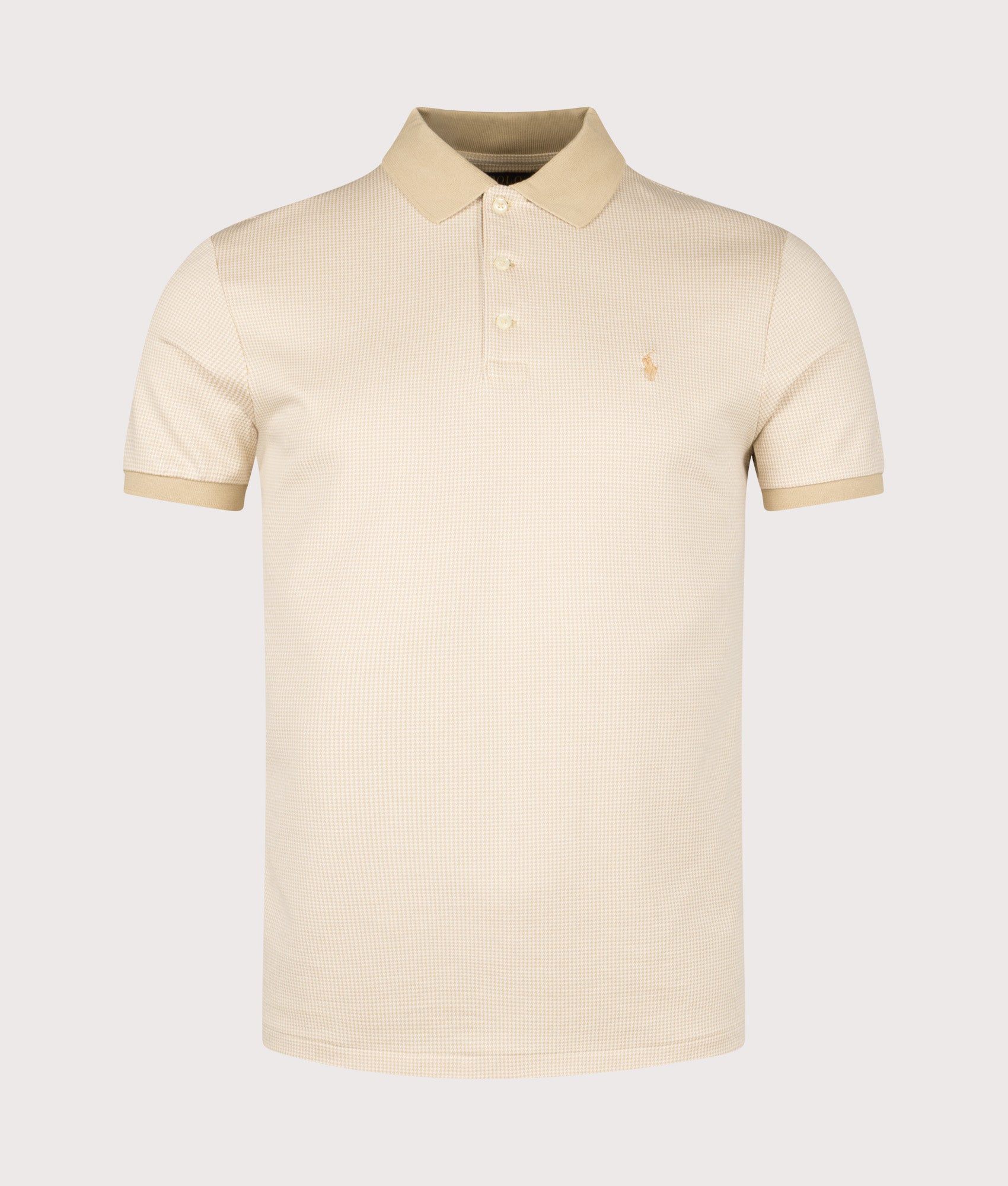 Custom Slim Fit Soft Cotton Polo Shirt. Shot by EQVVS. Front shot.