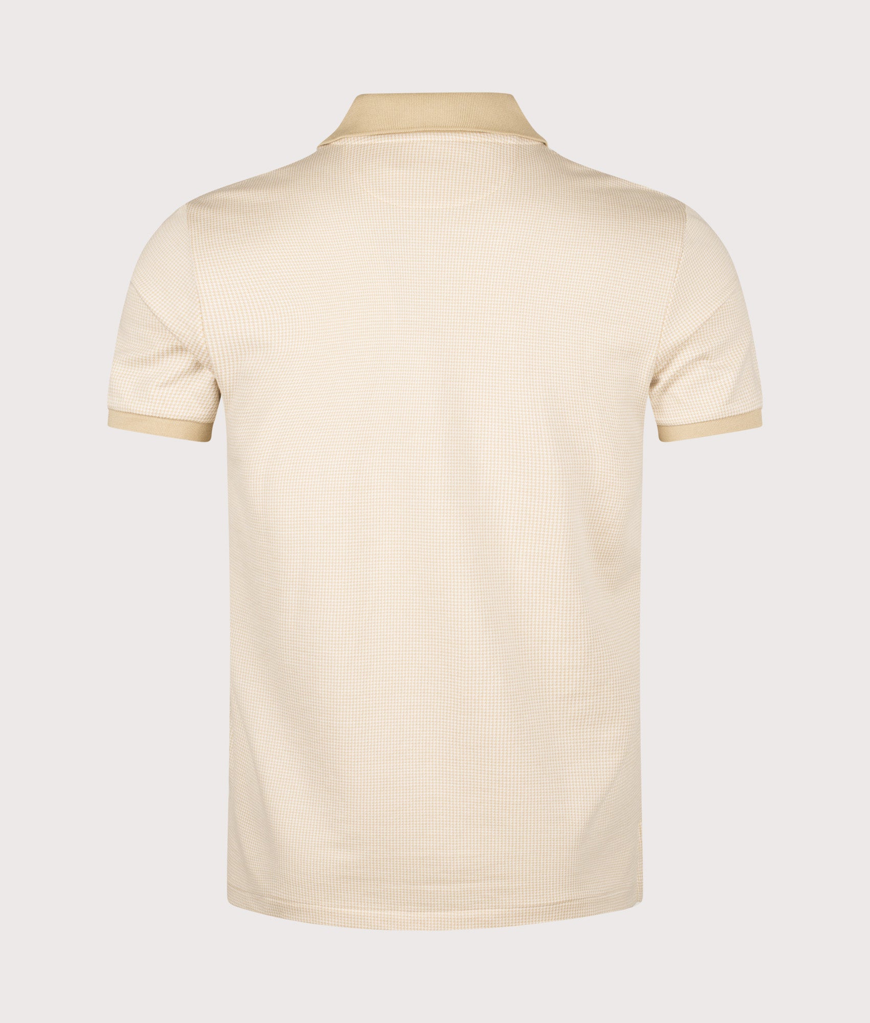 Custom Slim Fit Soft Cotton Polo Shirt. Shot by EQVVS. Back shot.