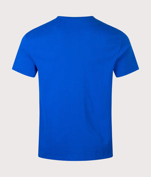 Classic Fit Jersey T-Shirt in Heritage Blue. | 100% Cotton | Polo Ralph Lauren | Shot at EQVVS | Back shot 
