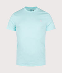 Custom Slim Fit Jersey T-Shirt: 506 New Aqua 