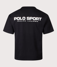 Relaxed Fit Polo Sport T-Shirt: 003 Polo Black 