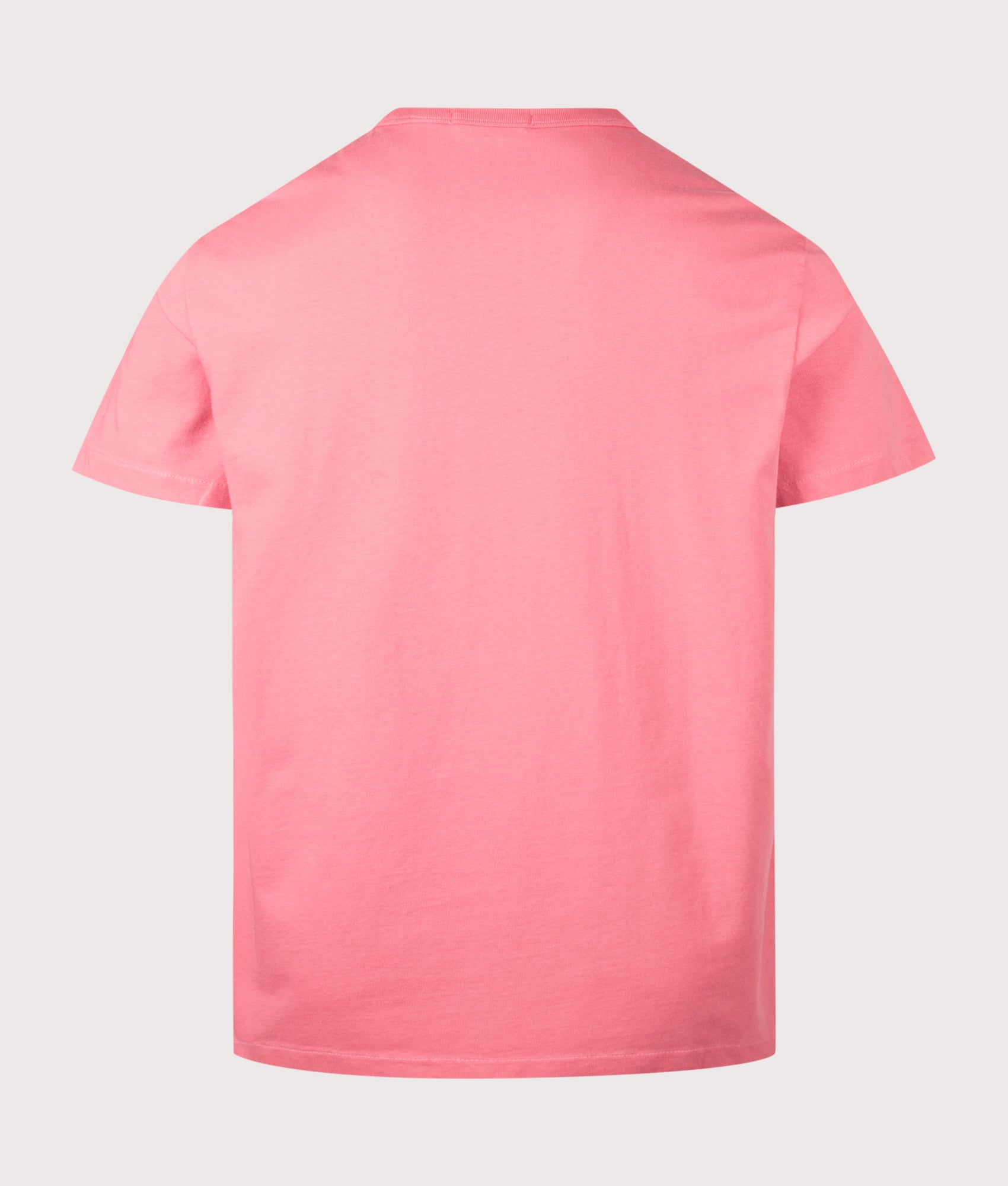 Polo Ralph Lauren Classic Fit Jersey T-Shirt in Red Sky at EQVVS Menswear. Back shot.
