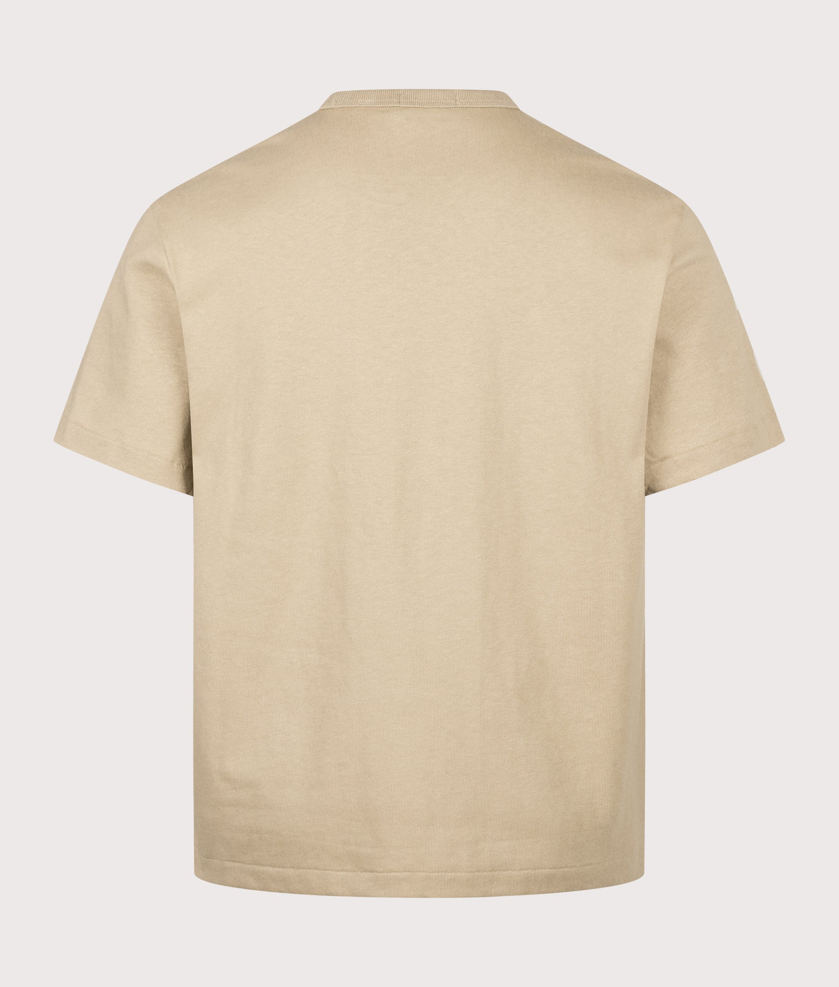 Polo Ralph Lauren Classic Fit Big Pony Jersey T-Shirt in Vintage Khaki at EQVVS Menswear. Back shot.