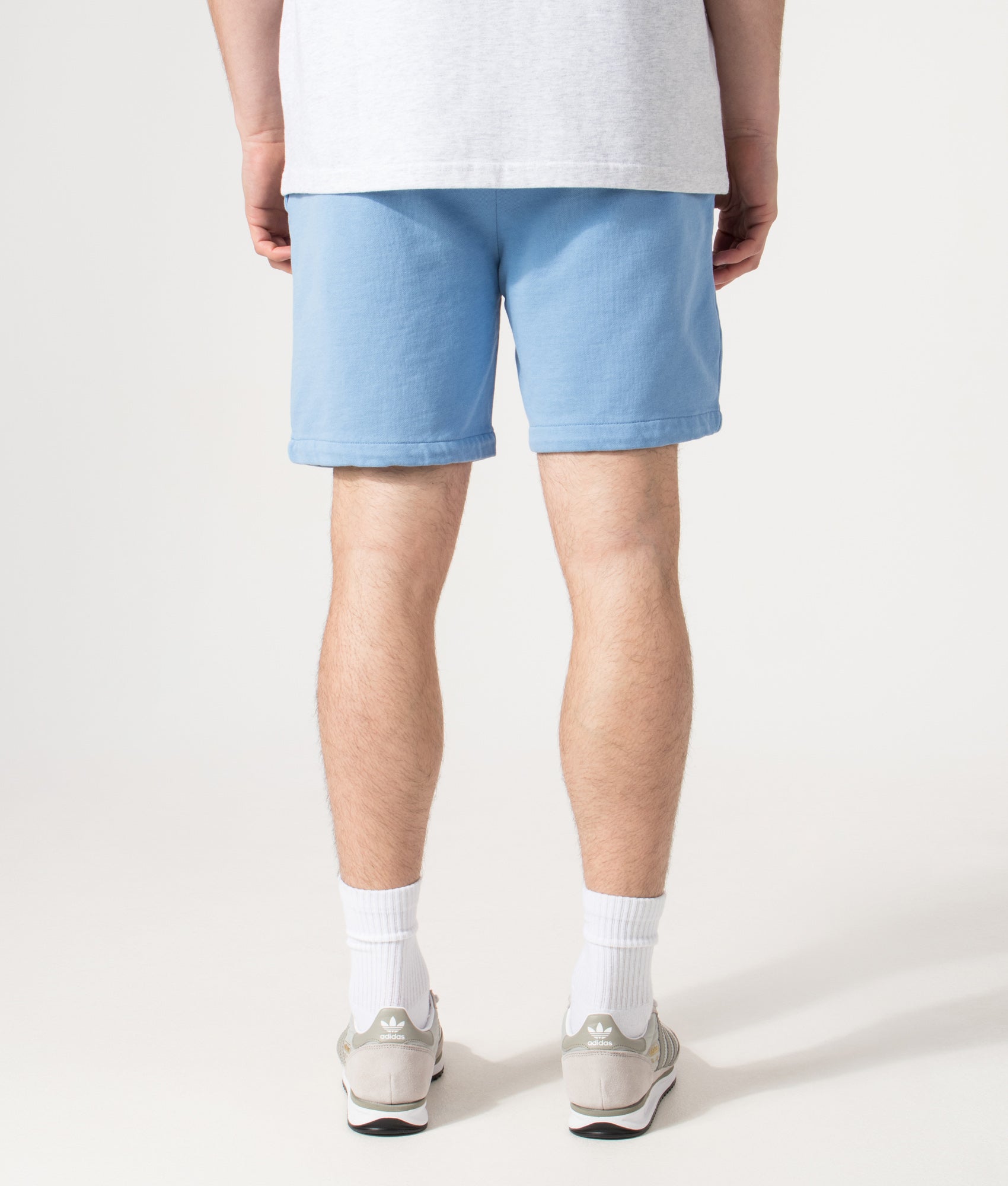 Polo Ralph Lauren Athletic Shorts in Bristol Blue at EQVVS Menswear. Back shot.