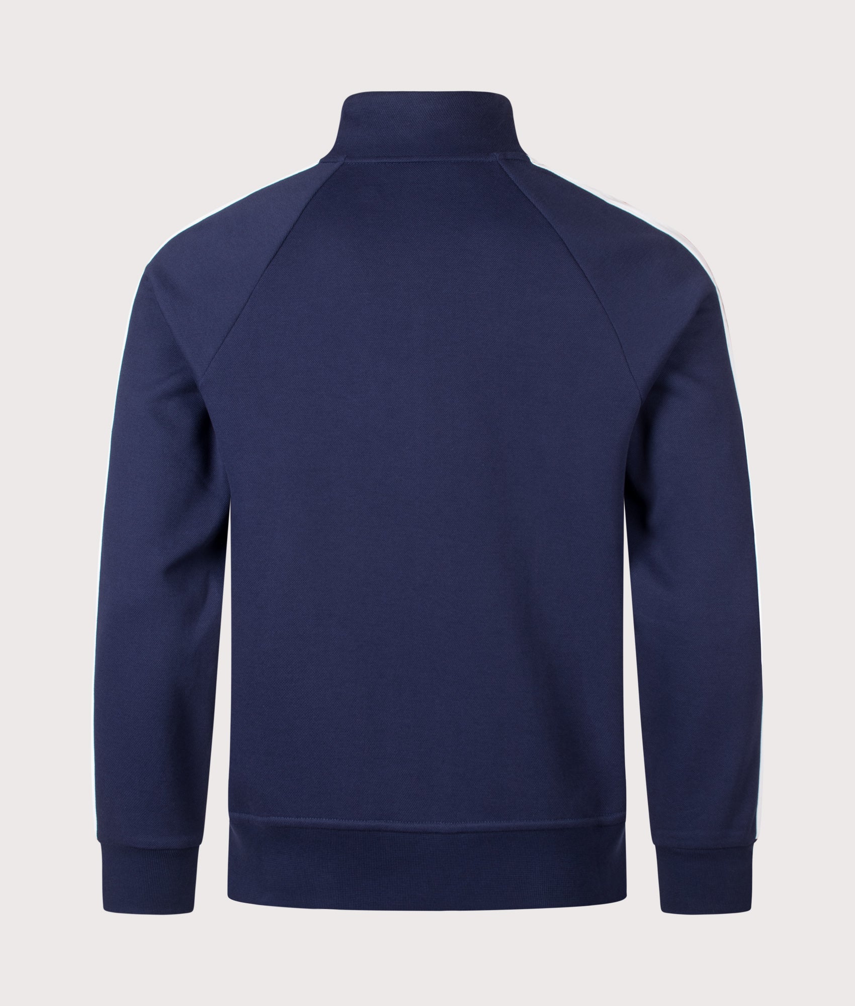 Polo Ralph Lauren Regular Fit Track Top in Newport Navy at EQVVS Menswear. Back shot.