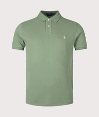 Polo Ralph Lauren Classic Fit Mended Mesh - Hombre, Azul, Ajuste Clásico
