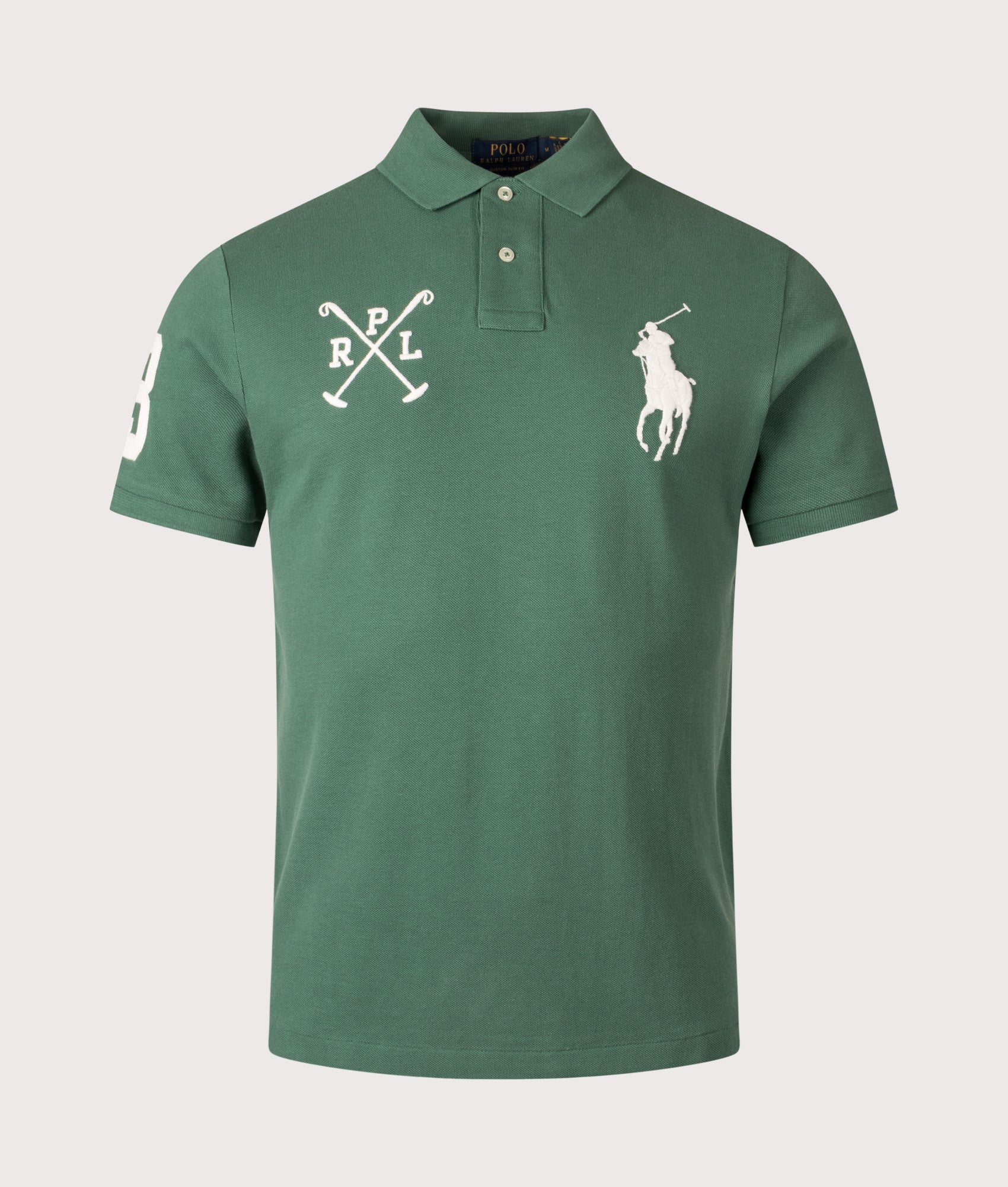 Custom Slim Fit Big Pony Mesh Polo Shirt | Polo Ralph lauren | EQVVS