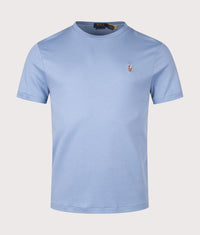 Custom Slim Fit Cotton T-Shirt: 095 Channel Blue 