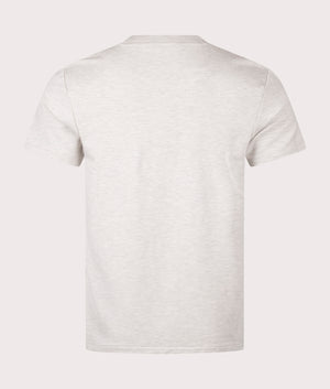Cotton Jersey Sleep T-Shirt in White | Polo Ralph Lauren | EQVVS | Back shot 