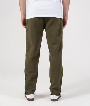Regular Fit Double Knit Joggers in Company Olive | Polo Ralph Lauren | EQVVS | Back model shot 