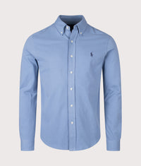 Relaxed Fit Featherweight Mesh Shirt: 147 Channel Blue 