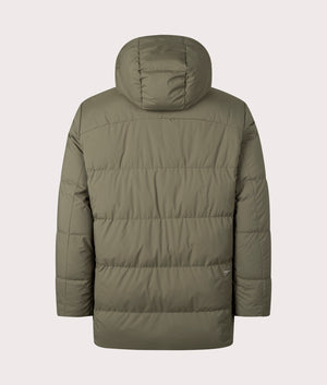 Matte Quilted Down Jacket in Ranger Green | Polo Ralph Lauren | EQVVS | Back shot 