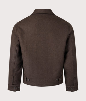 The Langdon Wool Jacket. Shot by EQVVS. Back shot.
