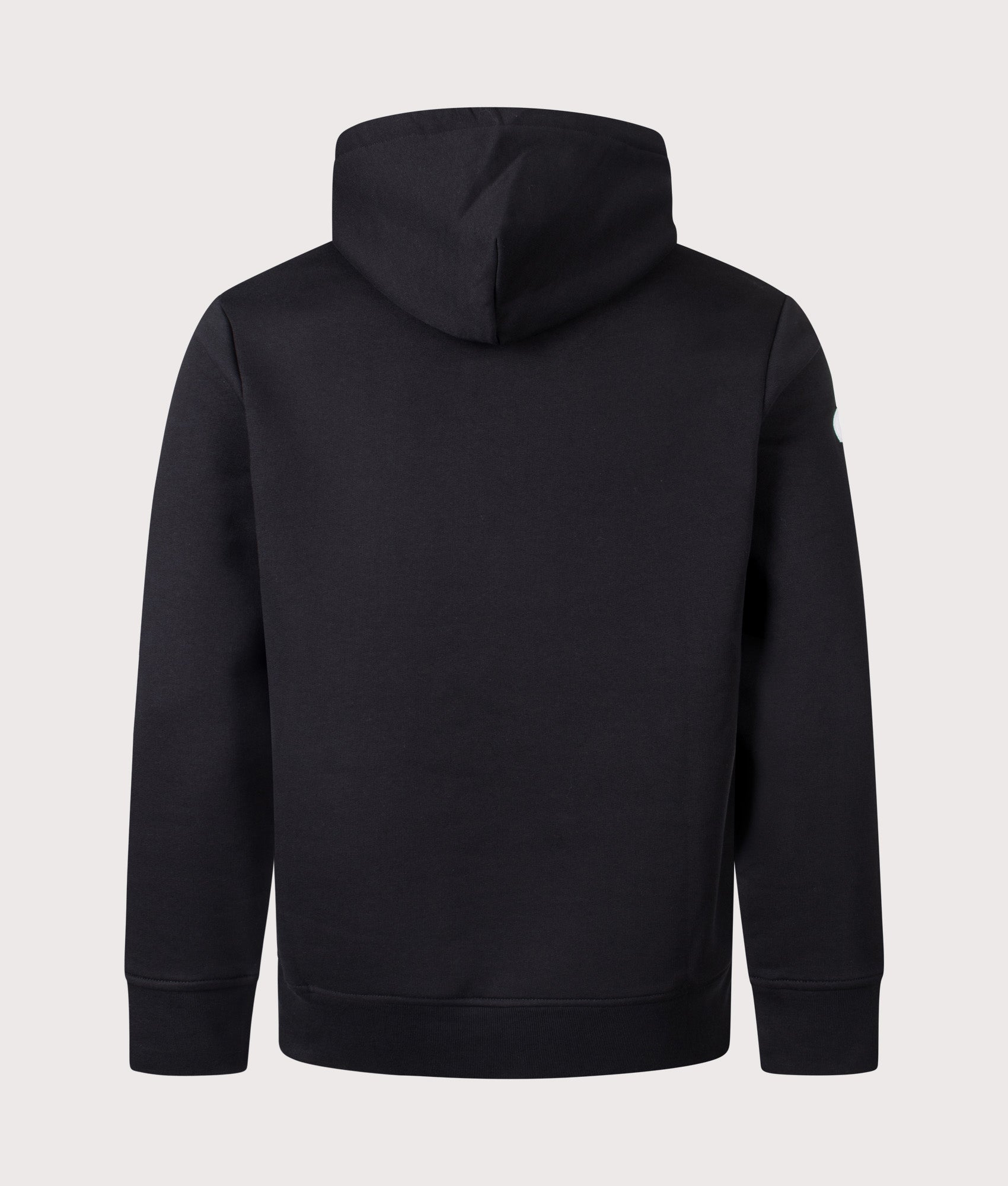 Polo Ralph Lauren Big Pony Fleece Hoodie in Polo Black at EQVVS Menswear. Back shot.