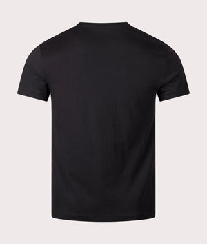 Custom Slim Fit Polo Bear Jersey T-Shirt by Polo Ralph Lauren in Polo Bear Black. Shot by EQVVS. Back shot.